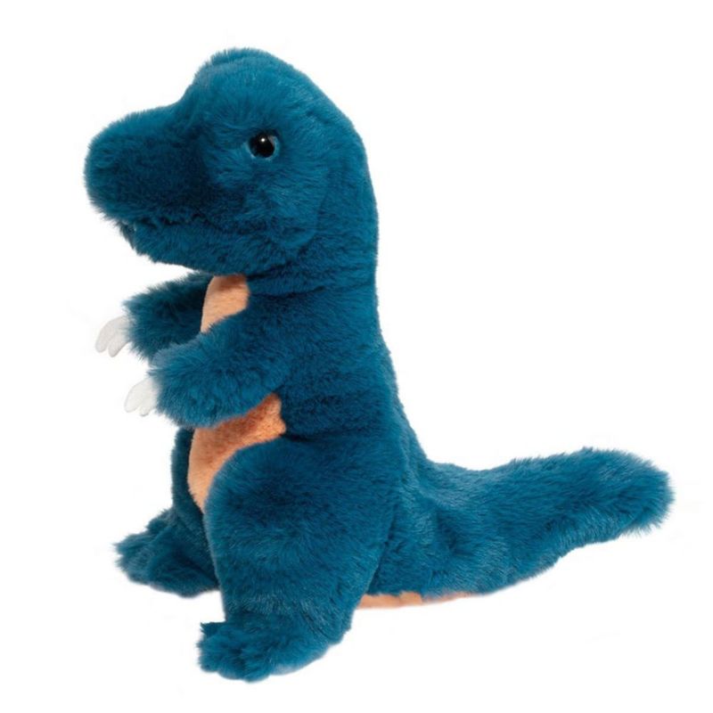 Peluche Dinosaurio Douglas T‑Rex 25 cm Azul Suave