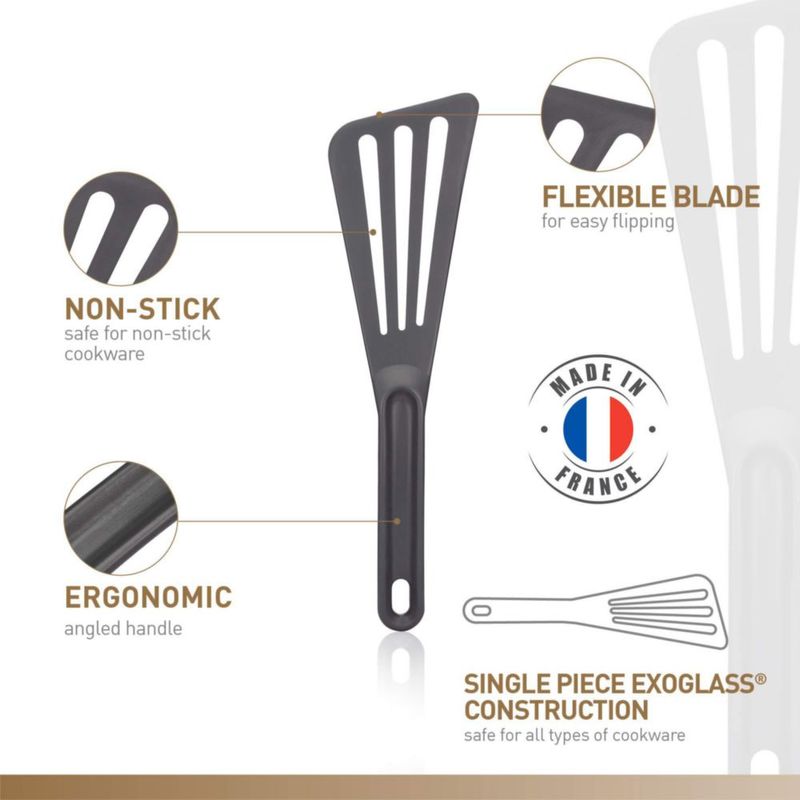 Espátula de Cocina Matfer Exoglass® Roja de Alta Temperatura