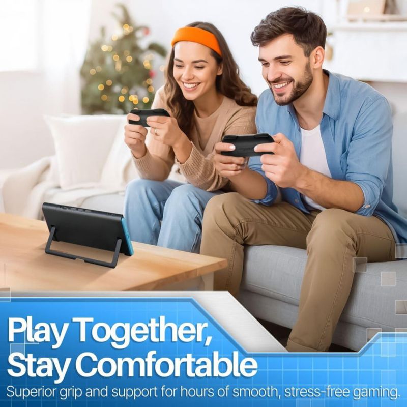 Empuñadura Joy-Con TNP Products Pack de 2 Negro