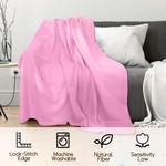 Manta NovaSunrise 152 x 127 cm Rosa – Pack de 24 (Forro Polar)