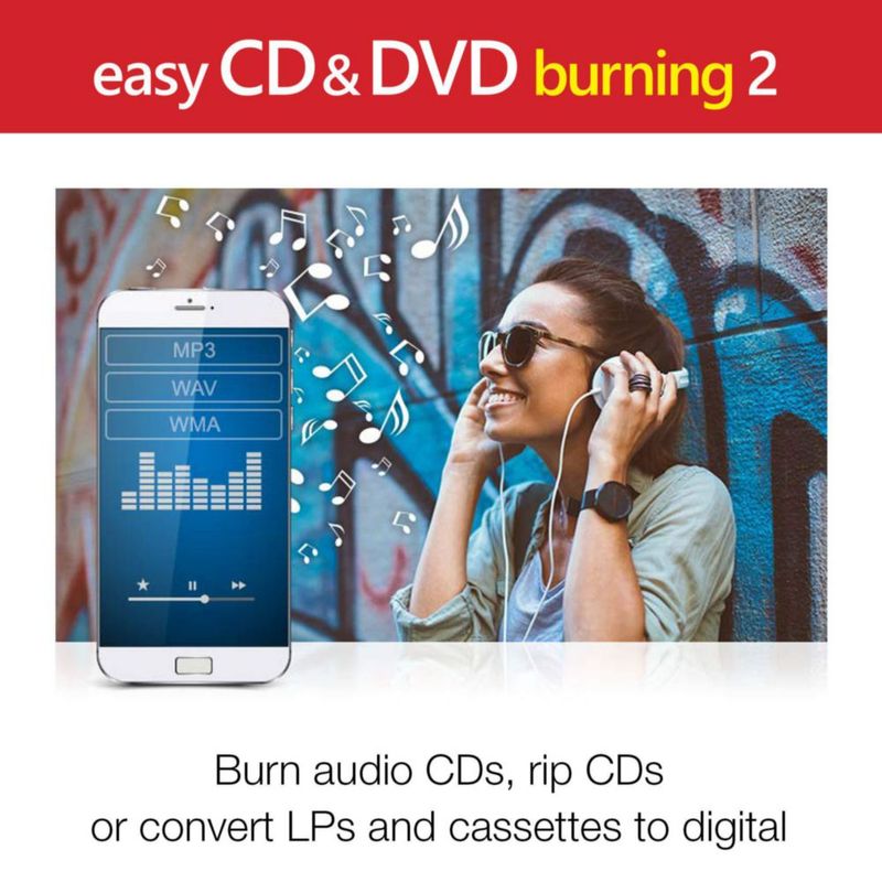 Corel Easy CD & DVD Burning 2 – Software de Grabado para PC