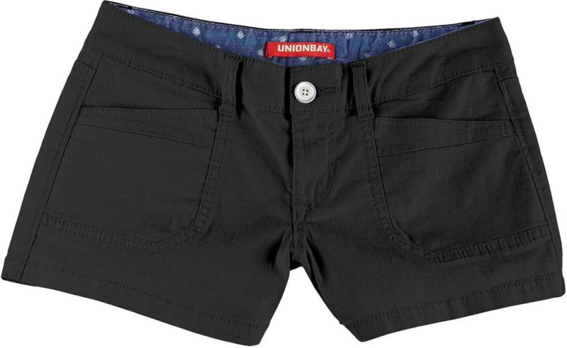 Shorts UNIONBAY Delaney 9 cm Negro Talla 5 Regular