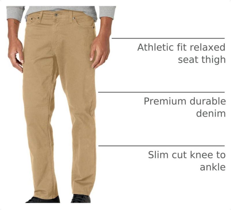 Pantalones Levi Strauss Signature Gold - Muslo 27 cm