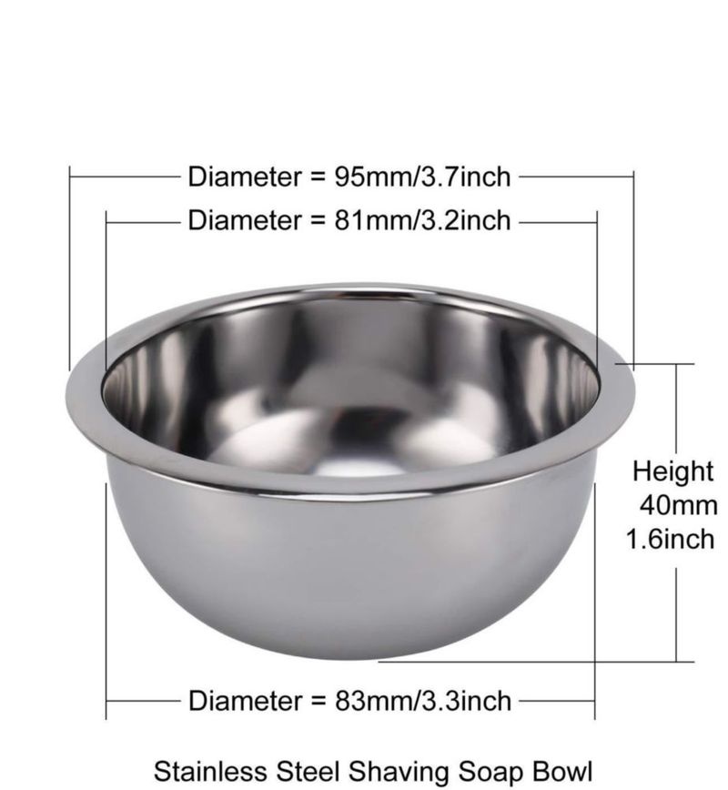 Soporte Deluxe para Maquinilla SANWA y Cuenco de Acero Inoxidable