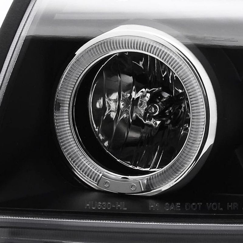 Faros Halo LED Negro SPEC-D TUNING para Toyota