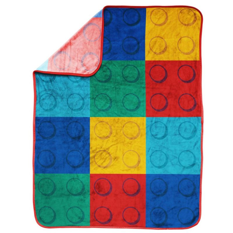 Manta de Peluche Jay Franco 102 × 127 cm LEGO® Multi