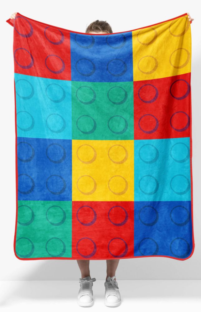 Manta de Peluche Jay Franco 102 × 127 cm LEGO® Multi