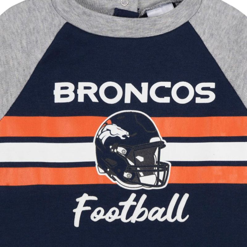 Conjunto de una pieza Gerber Broncos 0‑3 meses