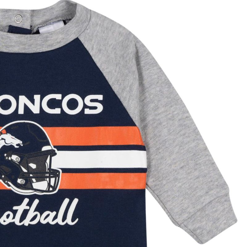 Conjunto de una pieza Gerber Broncos 0‑3 meses