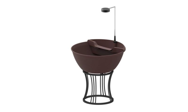 Soporte para Kit de Estanque Aquascape 78331 Negro Mate de Hierro