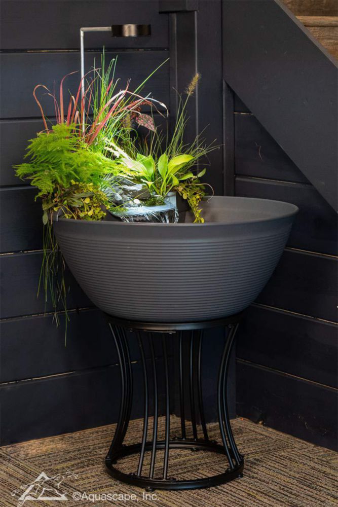Soporte para Kit de Estanque Aquascape 78331 Negro Mate de Hierro