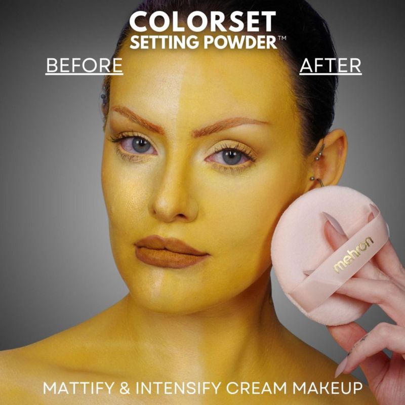 Polvo fijador Mehron Makeup Amarillo 24 g