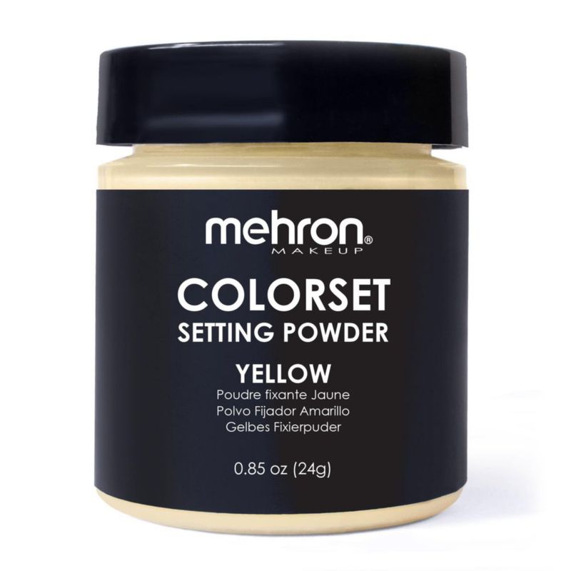 Polvo fijador Mehron Makeup Amarillo 24 g