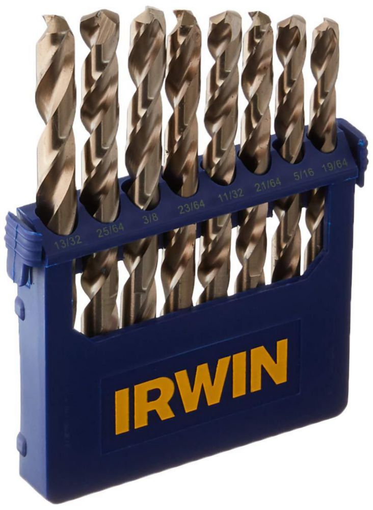 Juego de Brocas de Cobalto Industrial IRWIN 29 Piezas