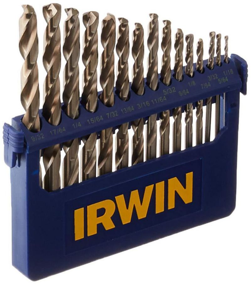 Juego de Brocas de Cobalto Industrial IRWIN 29 Piezas
