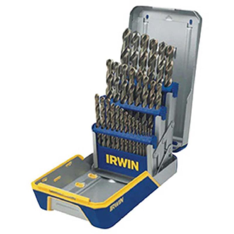 Juego de Brocas de Cobalto Industrial IRWIN 29 Piezas