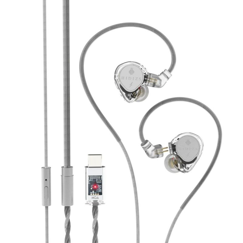 Auriculares Hidizs ST2 Pro USB‑C con cable transparente