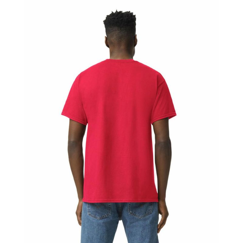 Camiseta Gildan G5000 Roja Pack de 2 talla Large EE. UU.