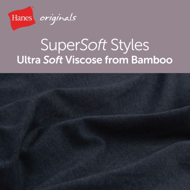 Vestido Slip Hanes con Sujetador Interno SuperSoft Comfywear