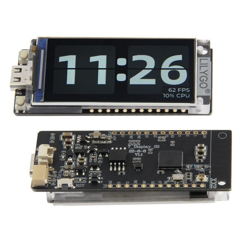 Placa de desarrollo LILYGO T-Display-S3 de 19 pulgadas ESP32