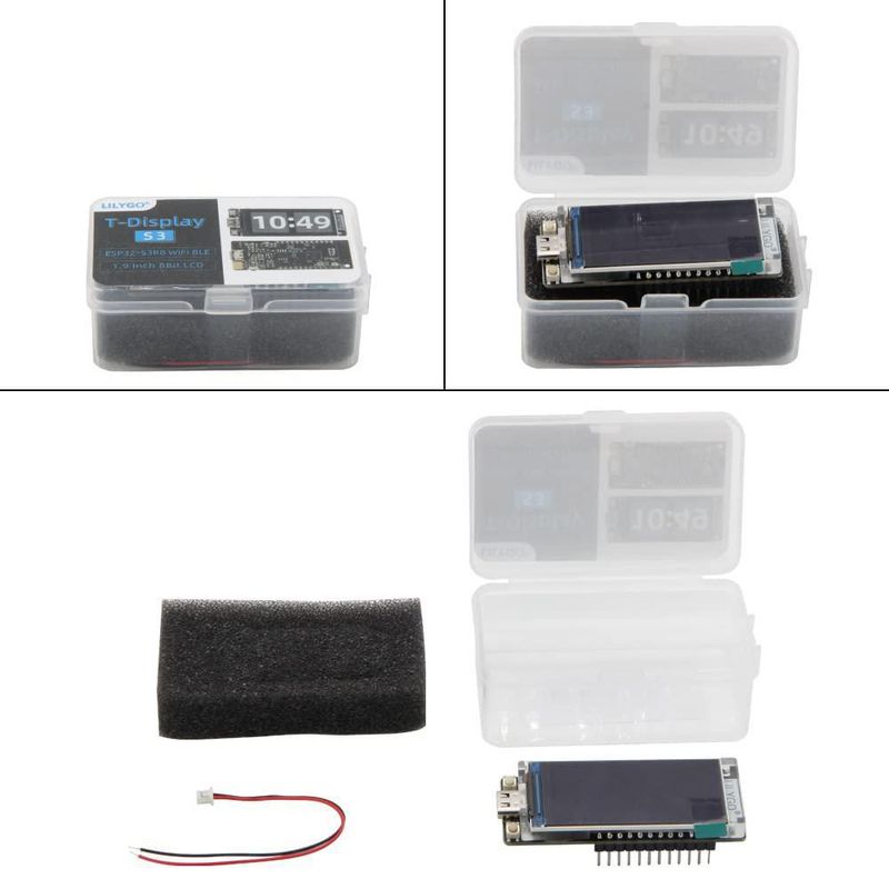 Placa de desarrollo LILYGO T-Display-S3 de 19 pulgadas ESP32
