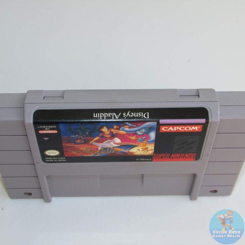 Juego Capcom Aladdin para SNES – Reacondicionado Grado A