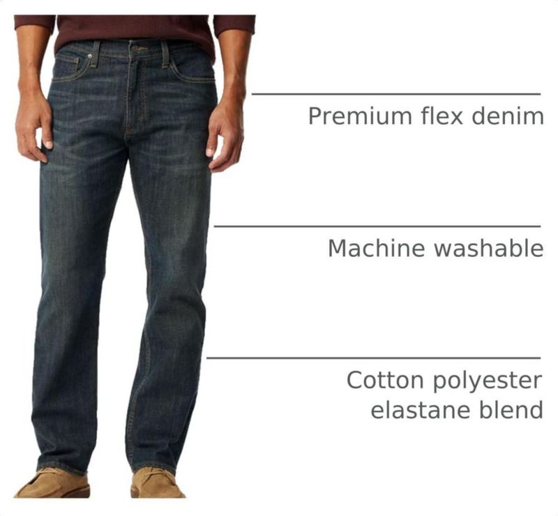 Vaqueros Levi Strauss Signature Gold Corte Regular para Hombre 81 cm