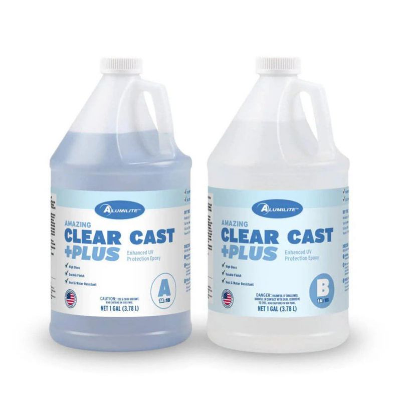 Resina Epoxi Alumilite 76 L Resistente a UV – Transparente