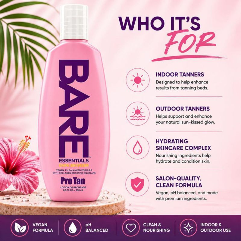 Autobronceador Pro Tan Bare Essentials 250 ml Vegano DHA