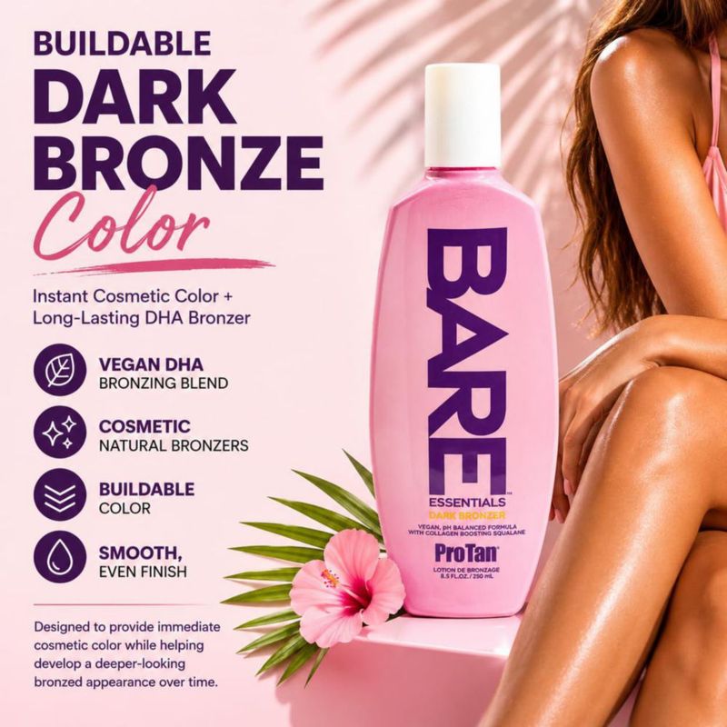 Autobronceador Pro Tan Bare Essentials 250 ml Vegano DHA