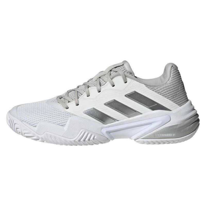 Zapatillas adidas Barricade 13 blanco/negro/gris - Talla 5.5 US