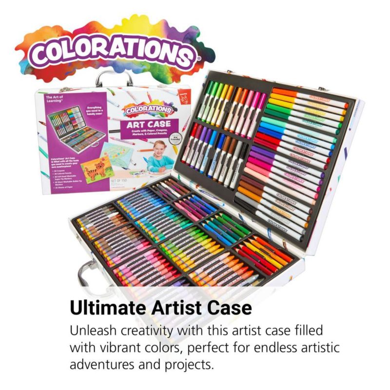 Estuche de Artista Colorations 150 Piezas Lavables