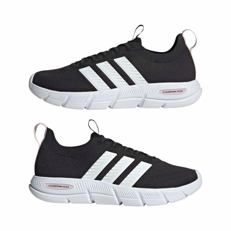 Zapatillas adidas Cloudfoam Flex 11 Negro/Blanco/Rosa