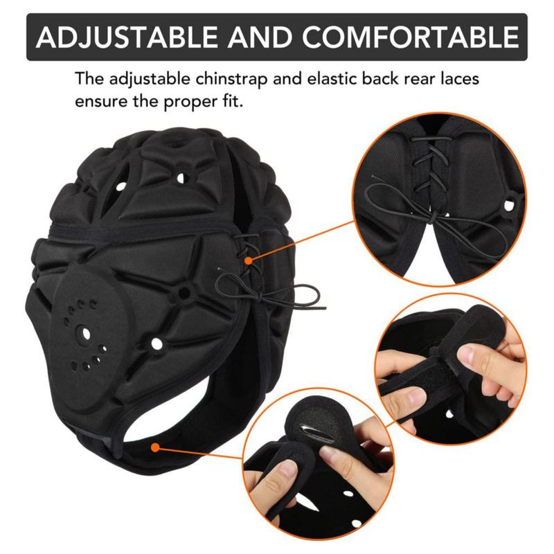 Casco de Fútbol Bandera Victridge 43‑60 cm de Cubierta Blanda