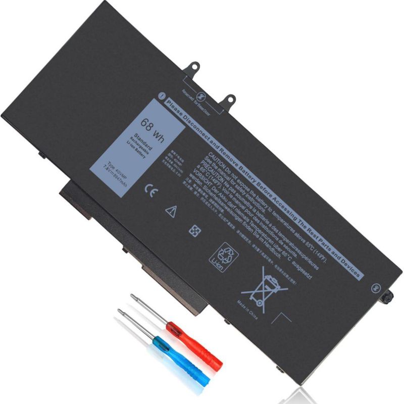 Batería de repuesto para portátil Emanjor 68Wh 4 celdas 76V 4GVMP