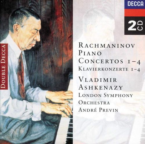 CD Rachmaninov Decca Conciertos para piano 1-4