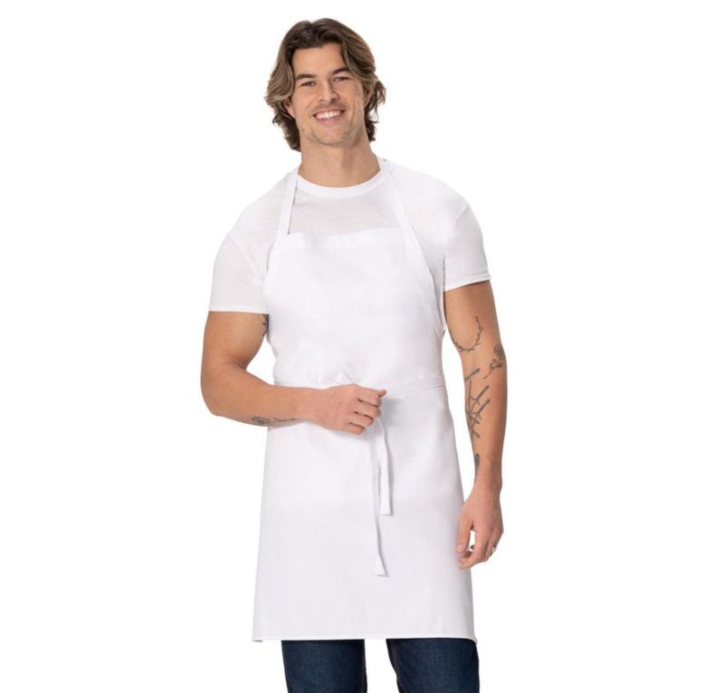 Delantal Chef Works Blanco Talla Única (2 unidades)