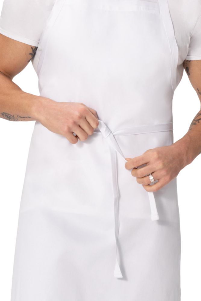 Delantal Chef Works Blanco Talla Única (2 unidades)