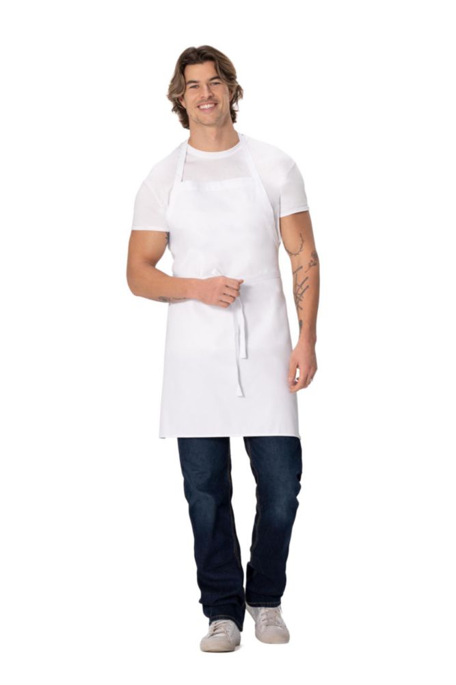 Delantal Chef Works Blanco Talla Única (2 unidades)