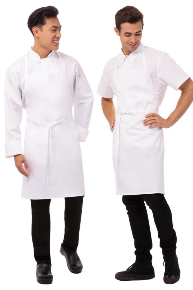 Delantal Chef Works Blanco Talla Única (2 unidades)