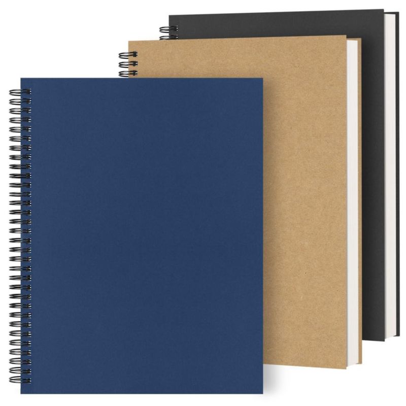 Cuadernos Dynta Pack de 3 22 × 28 cm 160 páginas rayadas