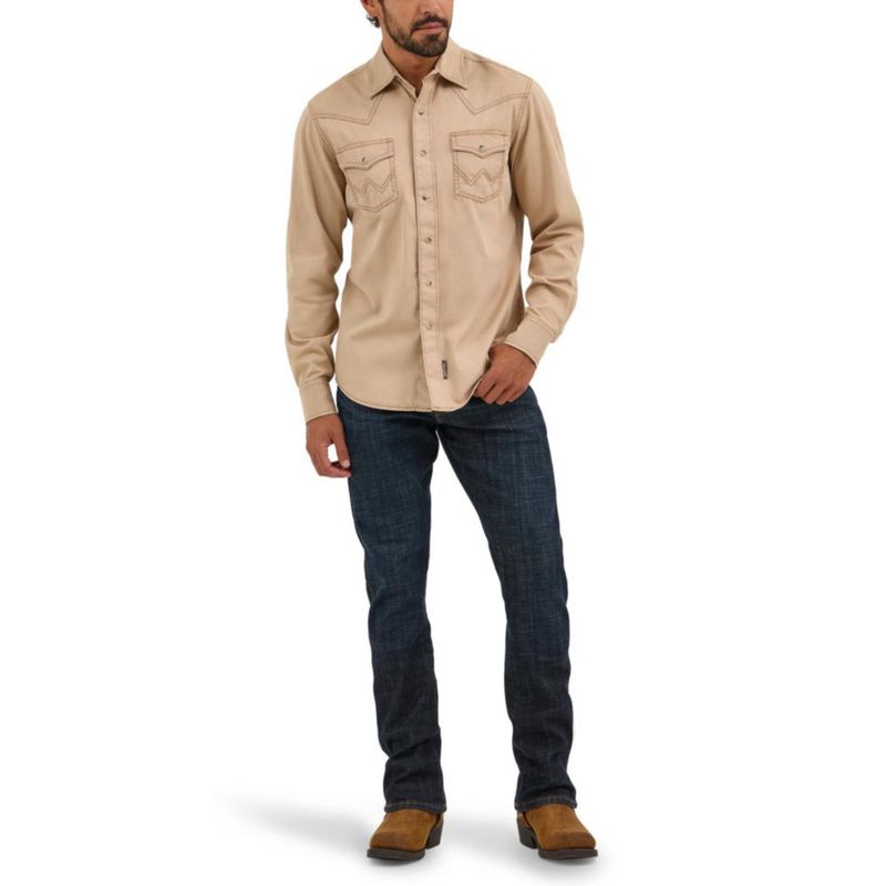 Pantalones vaqueros Wrangler Retro Slim 34W x 86 cm Corte Bota