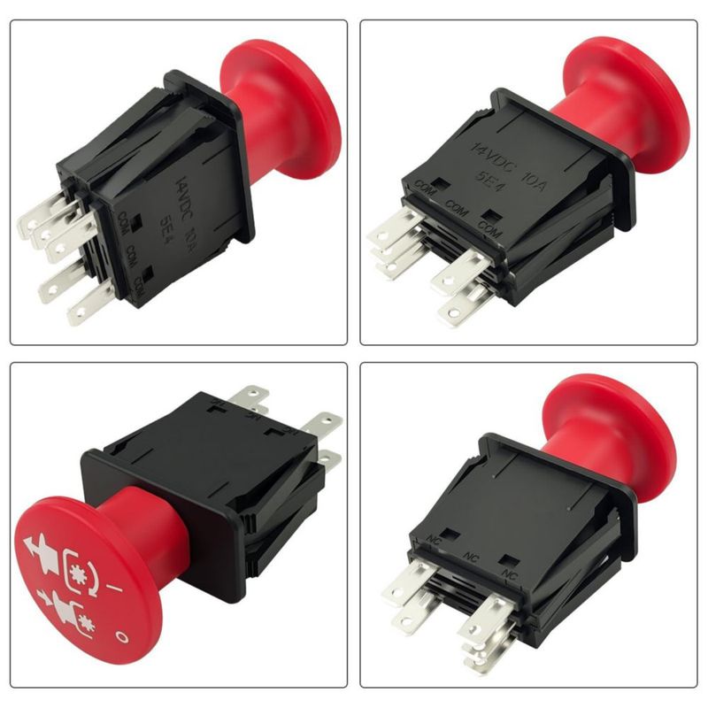 Interruptor de Embrague PTO para Segadora FBLOWMOD 5 terminales 01545600
