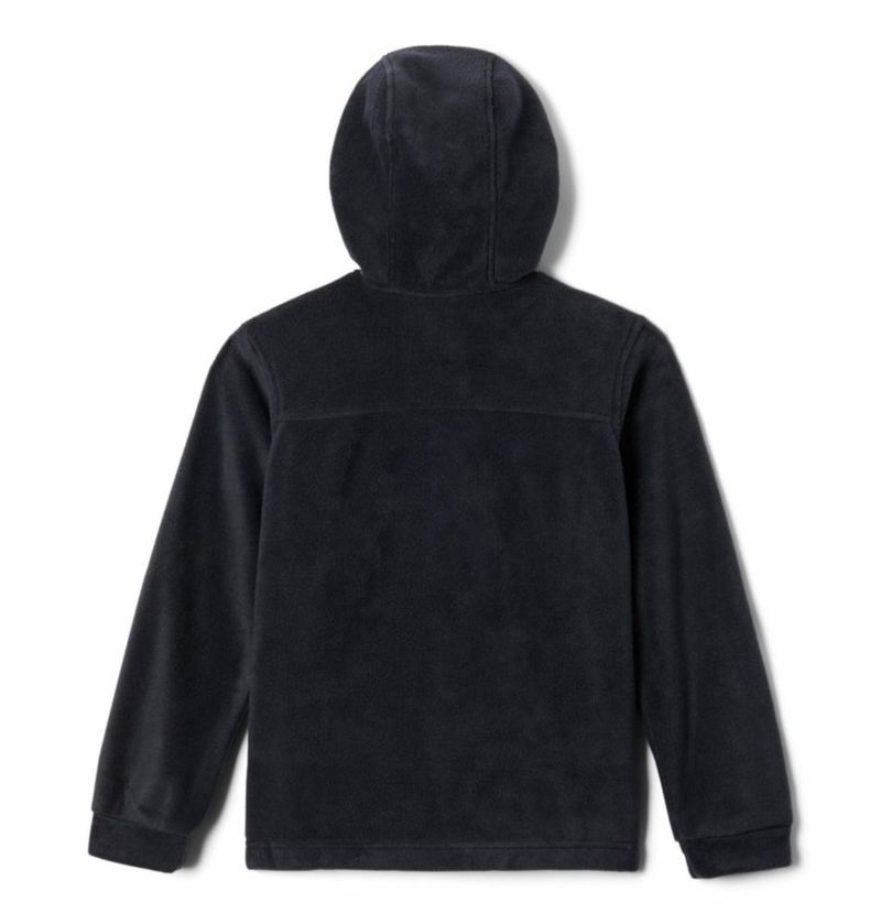 Chaqueta Columbia Steens II Sudadera Polar con Capucha Negra Talla XXS para Niño