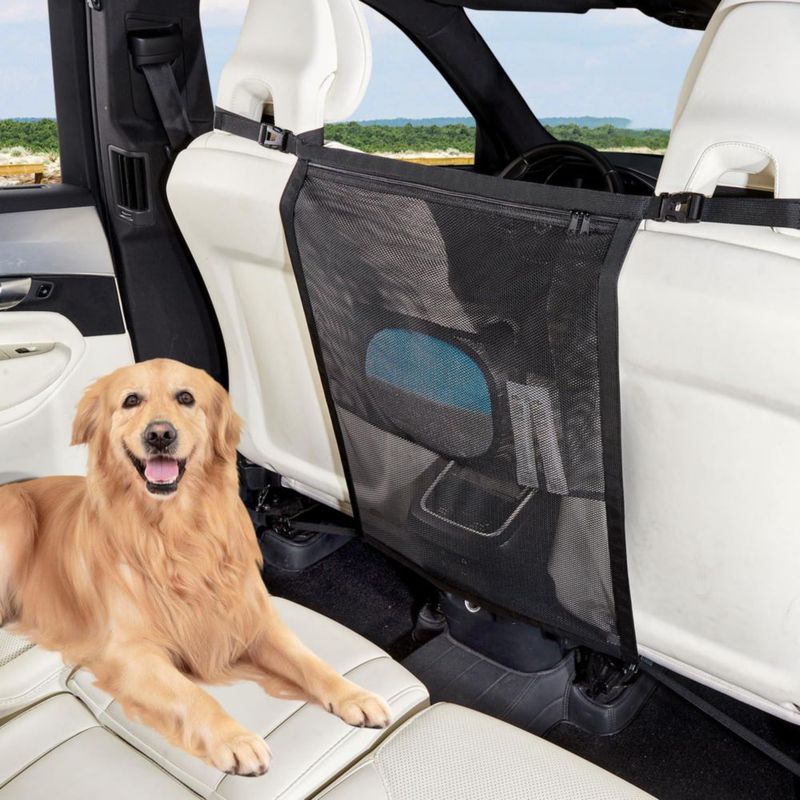 Barrera para Perros Data Mist - Red Divisoria para Coche/SUV/Camión