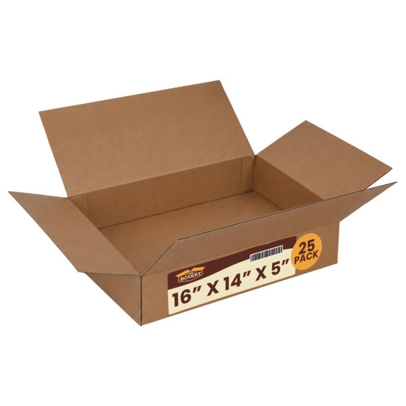Caja de envío The Boxery 41 × 36 × 13 cm – Pack de 25 unidades