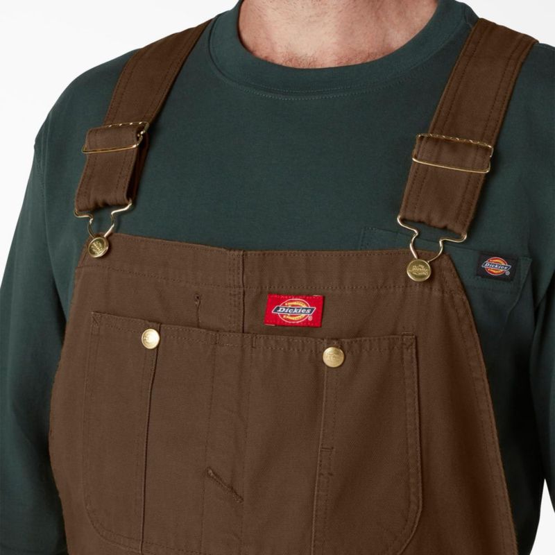 Overoles Dickies 38W x 86L Rinsed Timber