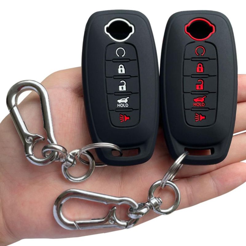 Fundas para mando de llave TANDRIVE Nissan Rogue/Sentra de 5 botones