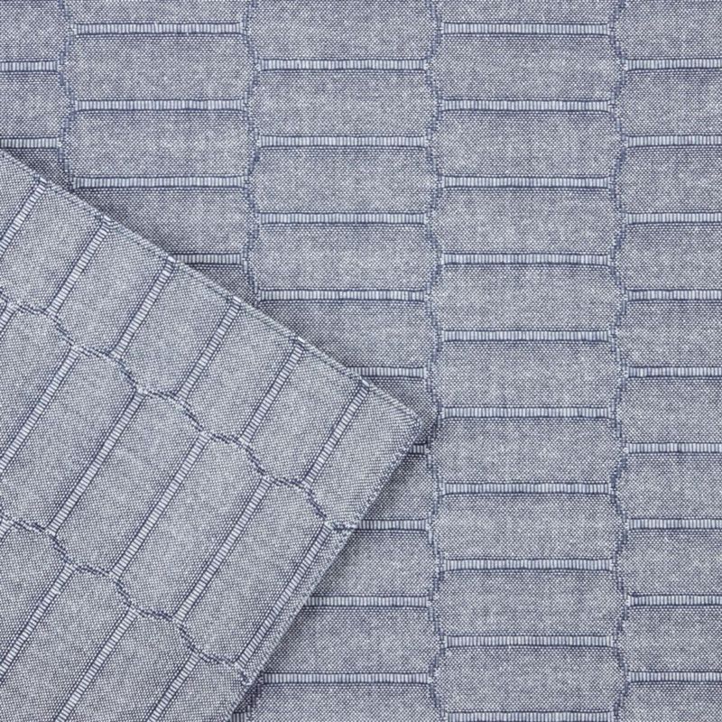 Mantel individual Martha Stewart azul 33 × 44 cm – juego de 4