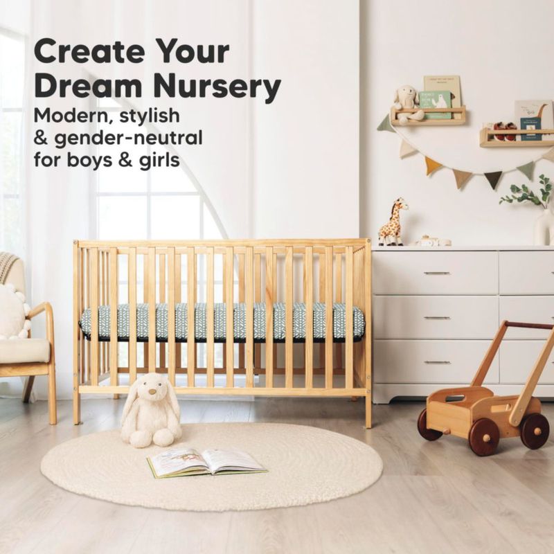 Sábana ajustable para cuna KeaBabies 52 × 28 cm (2 unidades) Muselina Nordic